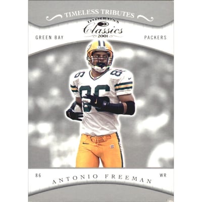 2001 Donruss Classics Timeless Tributes #33 Antonio Freeman