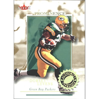 2001 Fleer Authority Prominence 125 #89 Dorsey Levens