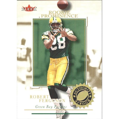 2001 Fleer Authority Prominence 75 #116 Robert Ferguson