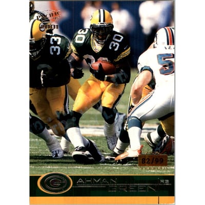 2001 Pacific Hobby LTD #166 Ahman Green