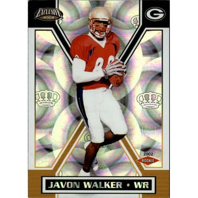 2002 Pacific Exclusive #191 Javon Walker AU/519 RC