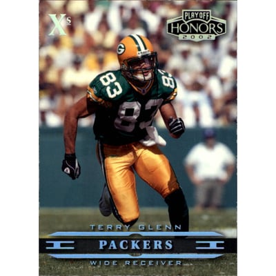 2002 Playoff Honors X's #33 Terry Glenn