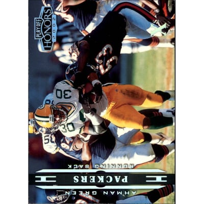 2002 Playoff Honors X's #34 Ahman Green