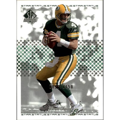 2002 SP Authentic #128 Brett Favre SS