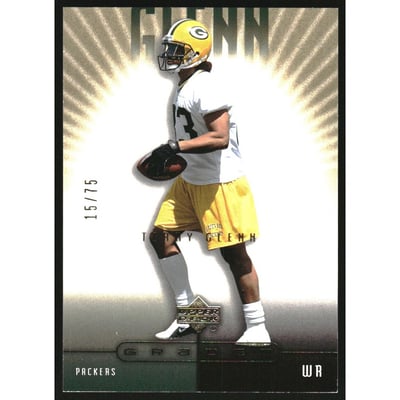 2002 UD Graded Gold #35 Terry Glenn