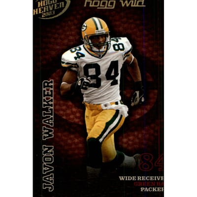 2003 Playoff Hogg Heaven Hogg Wild #58 Javon Walker