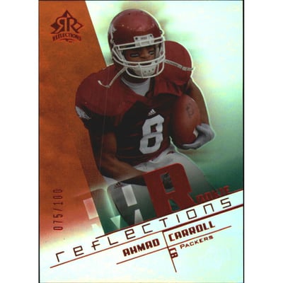 2004 Reflections Red #122 Ahmad Carroll