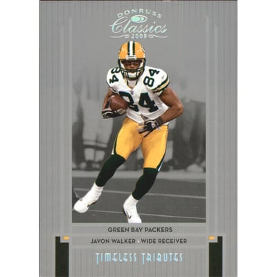 2005 Donruss Classics Timeless Tributes Silver #36 Javon Walker