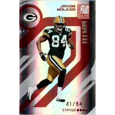 2005 Donruss Elite Status Red #35 Javon Walker/84