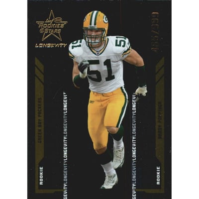2005 Leaf Rookies and Stars Longevity Parallel #152 Brady Poppinga