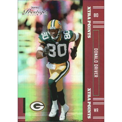2005 Playoff Prestige Xtra Points Red #49 Donald Driver