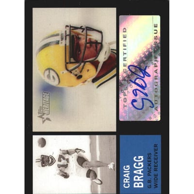 2005 Topps Heritage Real One Autographs #ROACB Craig Bragg I