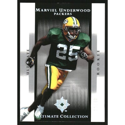 2005 Ultimate Collection Gold Holofoil #188 Marviel Underwood