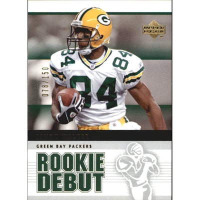 2005 Upper Deck Rookie Debut Gold 150 #36 Javon Walker