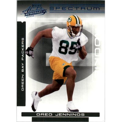 2006 Absolute Memorabilia Spectrum Blue Retail #151 Greg Jennings