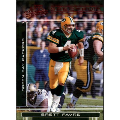 2006 Absolute Memorabilia Spectrum Red Retail #58 Brett Favre