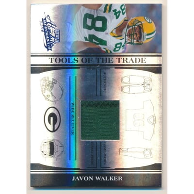 2006 Absolute Memorabilia Tools of the Trade Material Black Spectrum #TOT73 Javon Walker