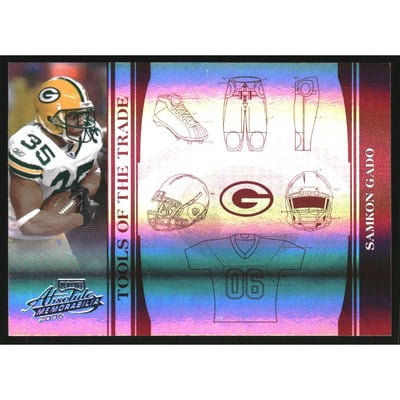 2006 Absolute Memorabilia Tools of the Trade Red Spectrum #TOT121 Samkon Gado