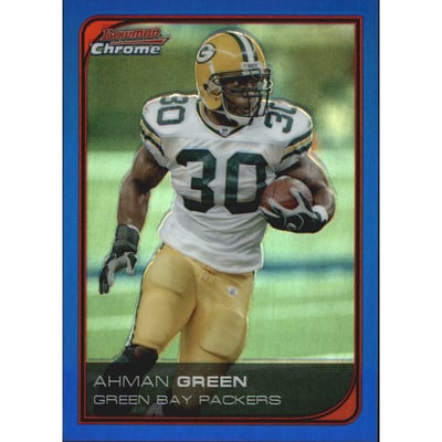 2006 Bowman Chrome Blue Refractors #135 Ahman Green