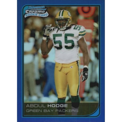 2006 Bowman Chrome Blue Refractors #6 Abdul Hodge