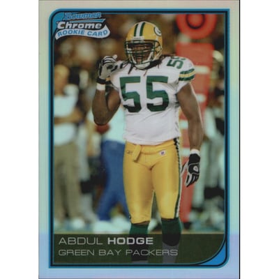 2006 Bowman Chrome Refractors #6 Abdul Hodge