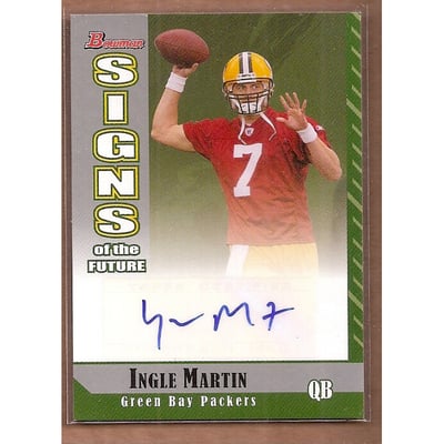 2006 Bowman Signs of the Future #SFIM Ingle Martin E