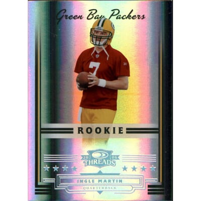 2006 Donruss Threads Silver Holofoil #152 Ingle Martin