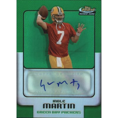 2006 Finest Green Refractors #179 Ingle Martin AU