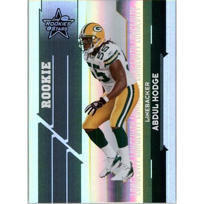 2006 Leaf Rookies and Stars Longevity Holofoil Parallel #246 Abdul Hodge