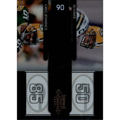 2006 Playoff Contenders Draft Class #5 A.J. Hawk/Greg Jennings