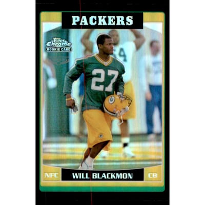 2006 Topps Chrome Black Refractors #239 Will Blackmon