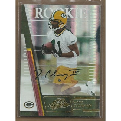 2007 Absolute Memorabilia #216 David Clowney AU RC