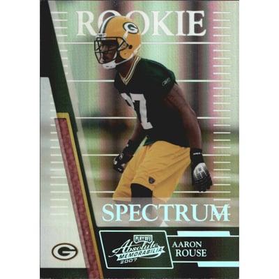 2007 Absolute Memorabilia Spectrum Silver #152 Aaron Rouse