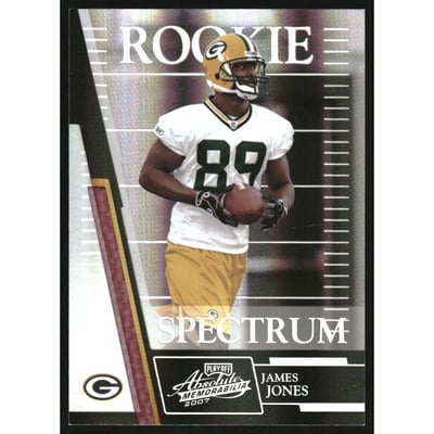 2007 Absolute Memorabilia Spectrum Silver #225 James Jones