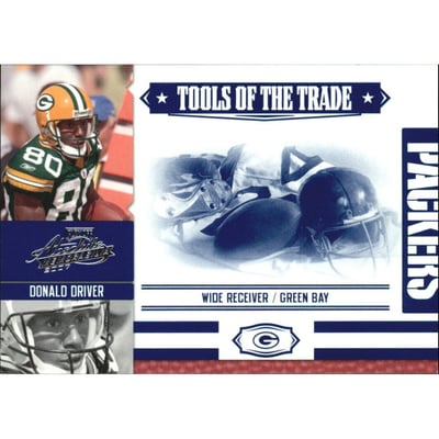 2007 Absolute Memorabilia Tools of the Trade Blue #57 Donald Driver