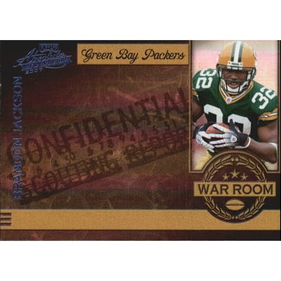 2007 Absolute Memorabilia War Room Spectrum #4 Brandon Jackson