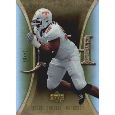 2007 Artifacts Green #126 Justin Harrell