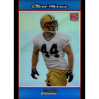 2007 Bowman Chrome Blue Refractors #BC25 Clark Harris
