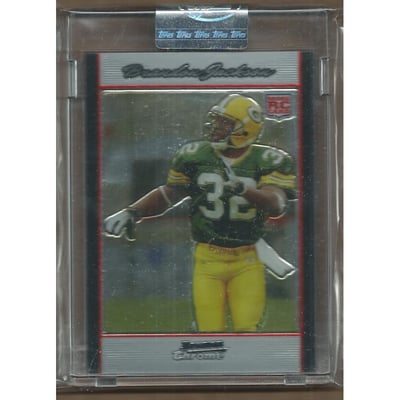 2007 Bowman Chrome Uncirculated Rookies #BC67 Brandon Jackson