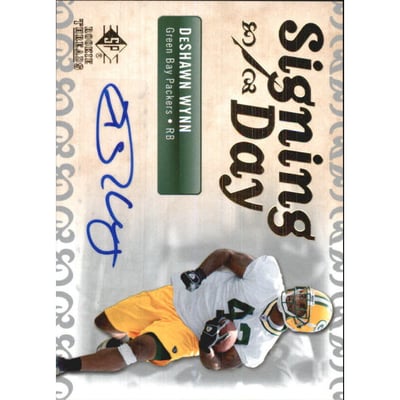 2007 SP Rookie Threads Signing Day Autographs #SDAWY DeShawn Wynn