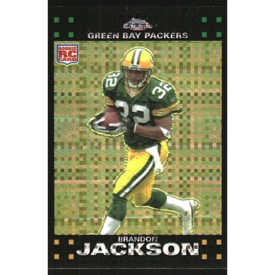 2007 Topps Chrome Xfractors #TC183 Brandon Jackson