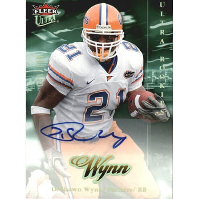 2007 Ultra Rookie Autographs #221 DeShawn Wynn
