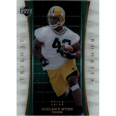 2007 Upper Deck Trilogy Gold #139 DeShawn Wynn