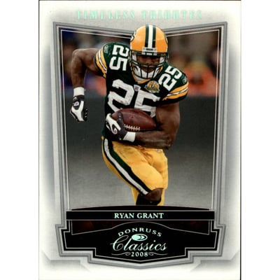 2008 Donruss Classics Timeless Tributes Silver #38 Ryan Grant