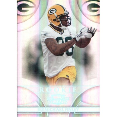 2008 Donruss Threads Silver Holofoil #192 Jermichael Finley