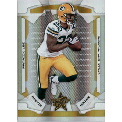 2008 Leaf Rookies and Stars Longevity Parallel Gold #197 Patrick Lee