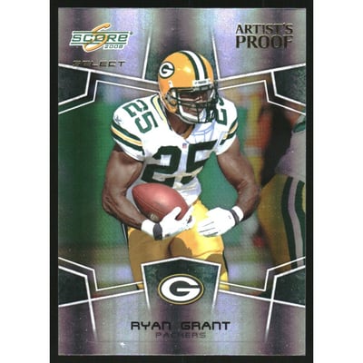 2008 Select Artist's Proof #107 Ryan Grant