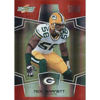 2008 Select Red Zone #113 Nick Barnett