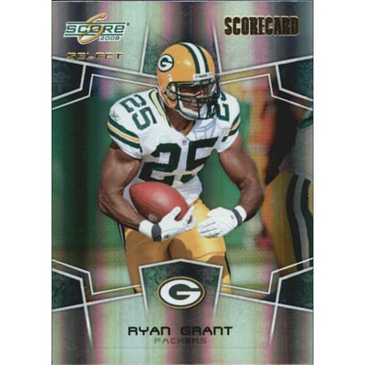 2008 Select Scorecard #107 Ryan Grant