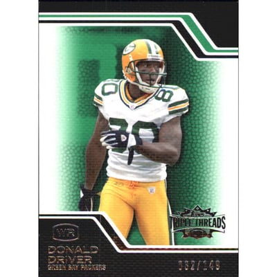 2008 Topps Triple Threads Emerald #71 Donald Driver